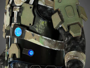 titanfall pilot 3D Model