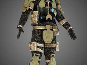 titanfall pilot Model 3D