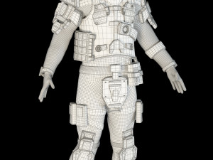 titanfall pilot Model 3D