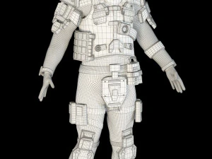 titanfall pilot 3D Model