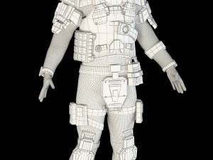 titanfall pilot 3D Model