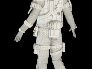 titanfall pilot 3D Model