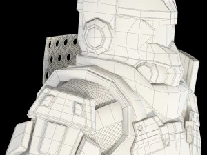 titanfall pilot 3D Model