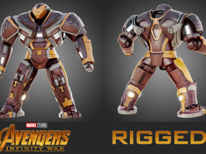 hulkbuster - avengers infinity war 3D Model