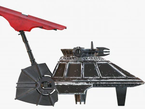 star wars sail skiff 3D Model