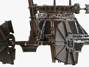 star wars sail skiff 3D Model