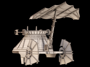 star wars sail skiff 3D 모델