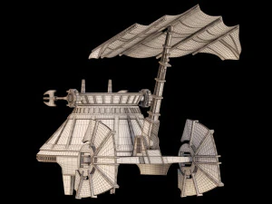 star wars sail skiff 3D Model