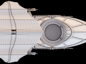 star wars sail skiff 3D 모델