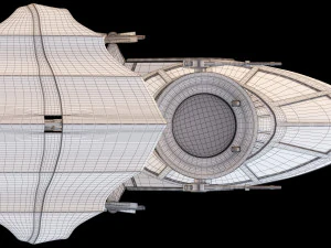 star wars sail skiff 3D Model