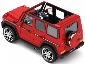toy car mercedes-benz g65 amg 3D Модель