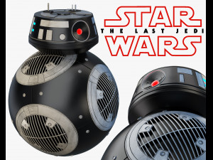 bb-9e star wars droid 3D Model