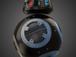 bb-9e star wars droid Modelo 3D