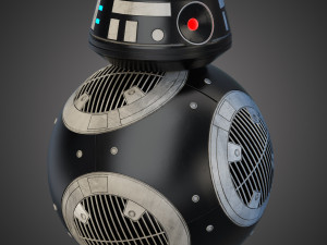 bb-9e star wars droid Modelo 3D