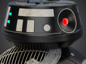 bb-9e star wars droid Modelo 3D