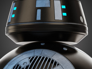 bb-9e star wars droid Modelo 3D