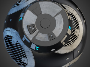 bb-9e star wars droid Modelo 3D