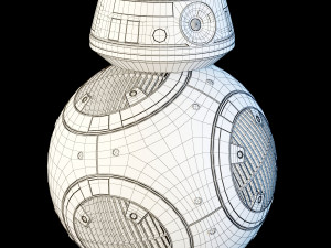 bb-9e star wars droid Modelo 3D