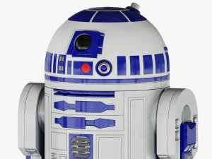 r2-d2 star wars droid Model 3D