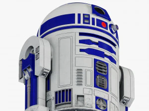 r2-d2 star wars droid 3D Model