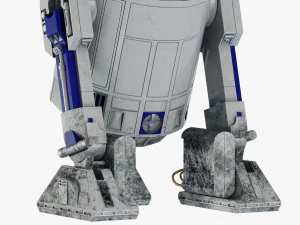 r2-d2 star wars droid 3D Model
