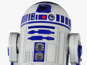 r2-d2 star wars droid 3D Model