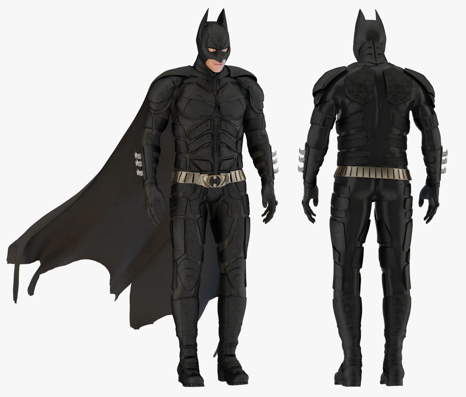 batman dark knight 3D Model .c4d .max .obj .3ds .fbx .stl .blend
