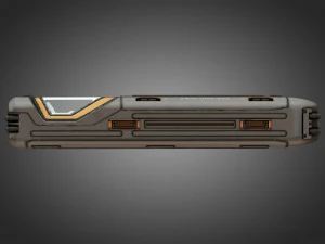 sci-fi cryo chamber cryopod 3D Model