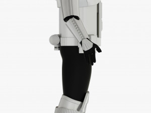star wars imperial hovertank pilot 3D Model