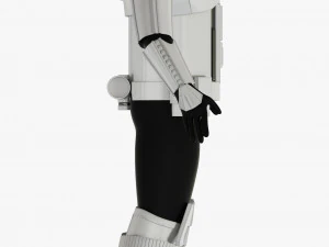 star wars imperial hovertank pilot 3D Model