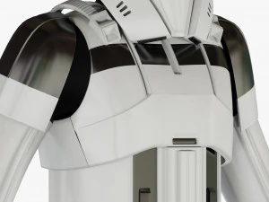 star wars imperial hovertank pilot 3D Model