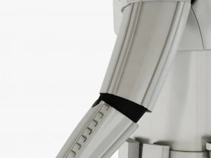 star wars imperial hovertank pilot 3D Model