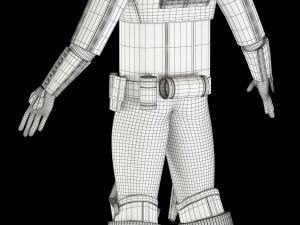 star wars imperial hovertank pilot 3D Model