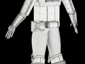 star wars imperial hovertank pilot 3D Model