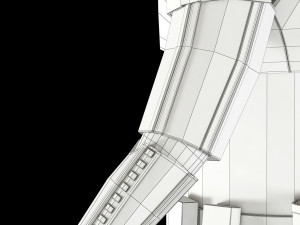 star wars imperial hovertank pilot 3D Model
