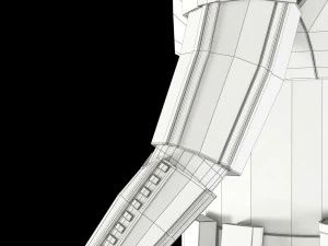 star wars imperial hovertank pilot 3D Model