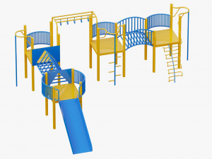 the playground equipment pack 3D 模型