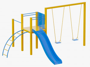 the playground equipment pack 3D 模型