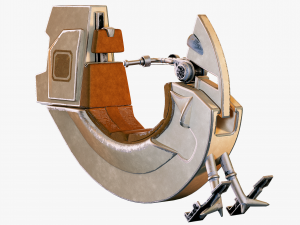 star wars razalon fc-20 speeder bike 3D Model