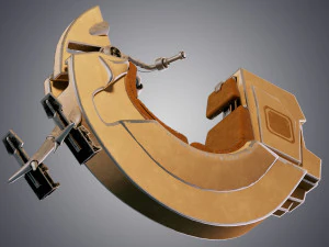 star wars razalon fc-20 speeder bike 3D Model