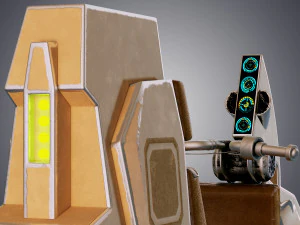 star wars razalon fc-20 speeder bike 3D Model