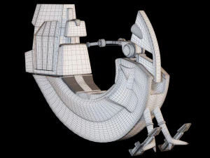 star wars razalon fc-20 speeder bike 3D Model