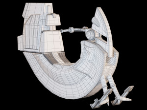 star wars razalon fc-20 speeder bike 3Dモデル
