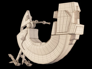 star wars razalon fc-20 speeder bike 3Dモデル