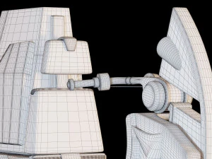 star wars razalon fc-20 speeder bike 3D Model