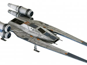 star wars u-wing ut-60d Modello 3D