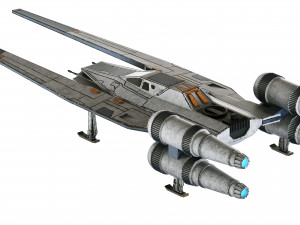 star wars u-wing ut-60d 3D मॉडल
