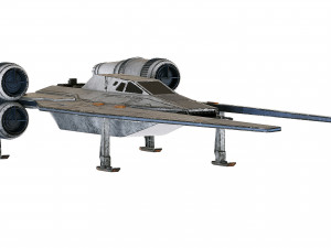 star wars u-wing ut-60d 3D मॉडल