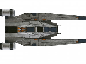 star wars u-wing ut-60d 3D मॉडल