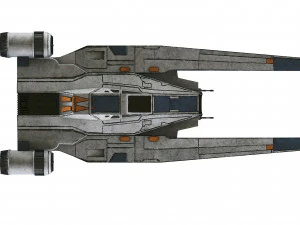 star wars u-wing ut-60d Modello 3D